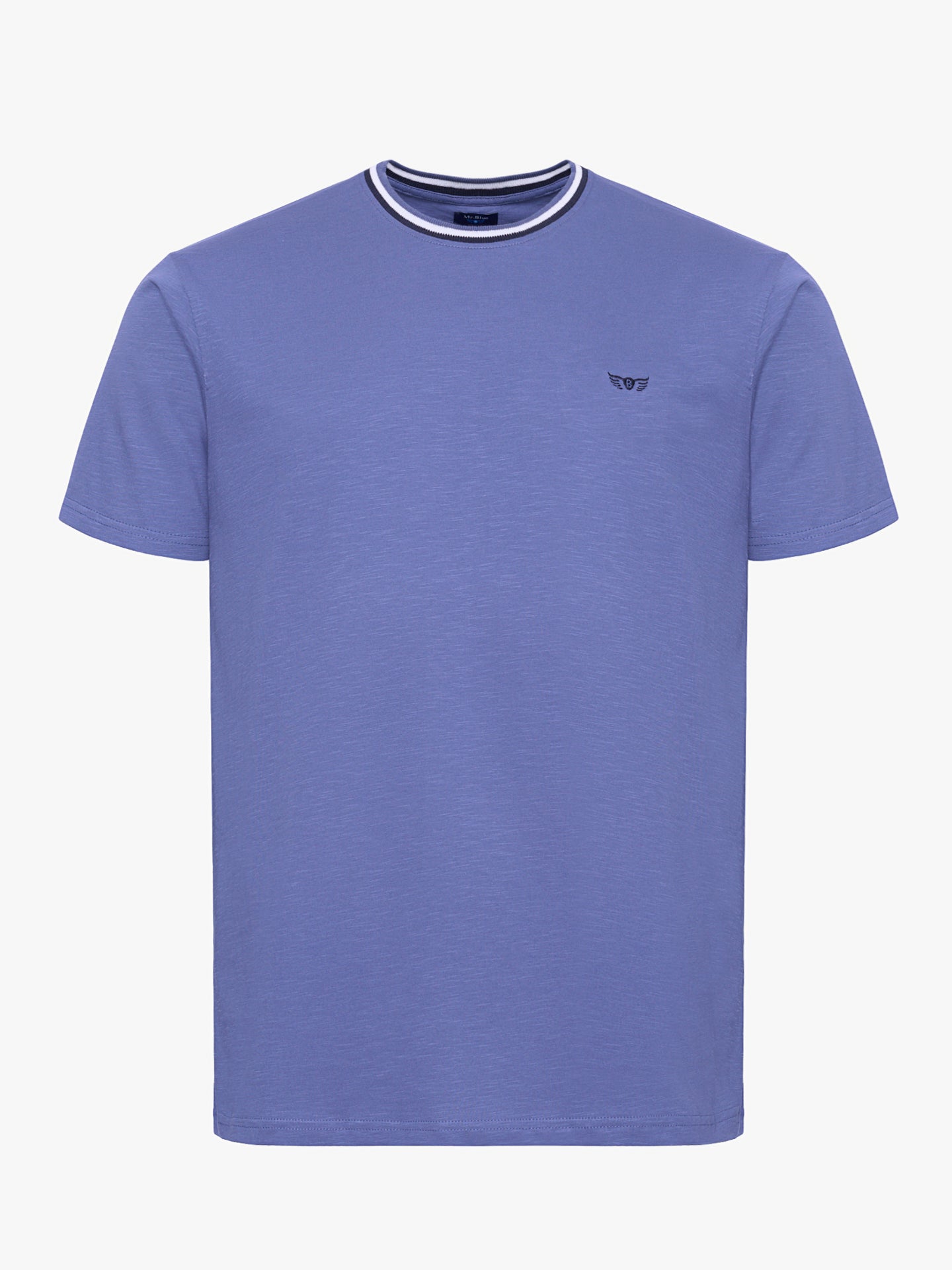 CAMISETA AZUL MANGA CORTA REGULAR FIT MR. AZUL