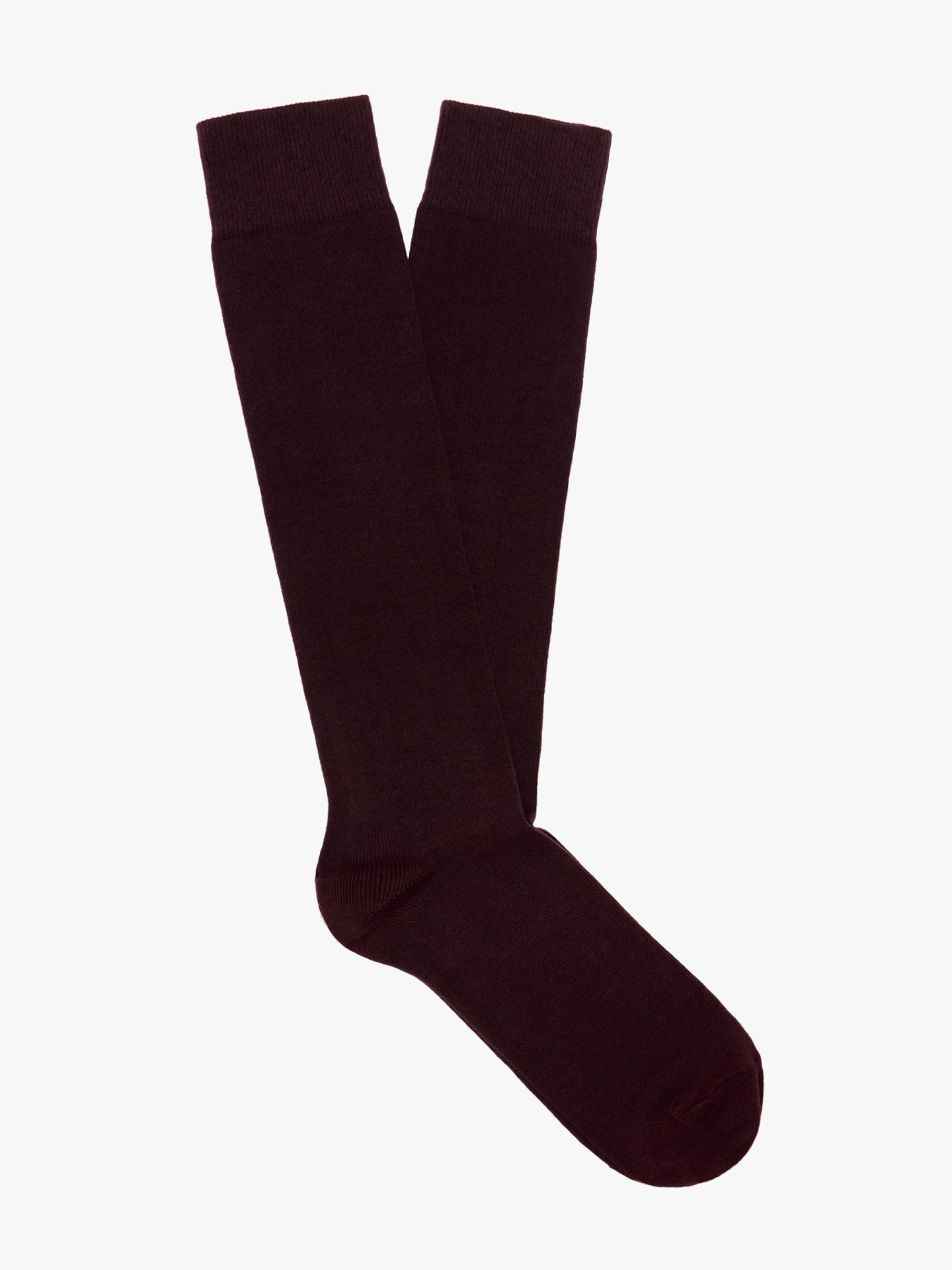 CALCETINES MR BAMBÚ BURDEOS REGULAR FIT AZUL