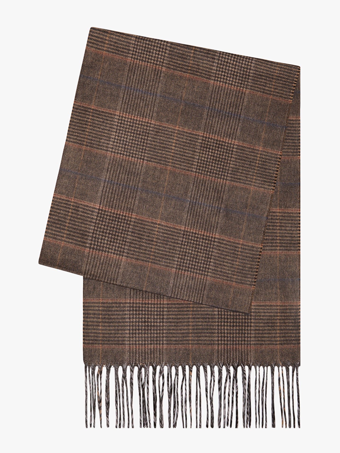 BUFANDA BEIGE SR. AZUL