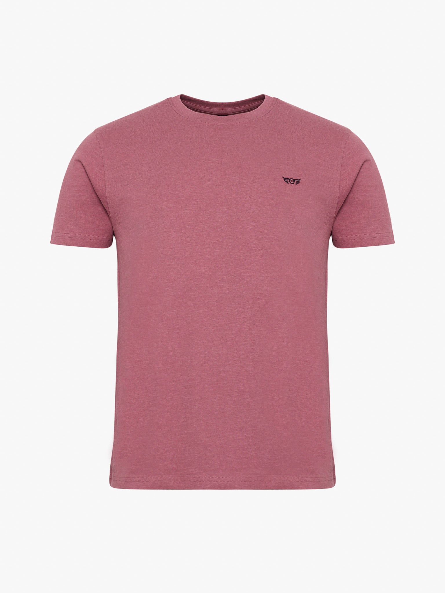 CAMISETA ALGODÓN ROJA MANGA CORTA REGULAR FIT MR. AZUL