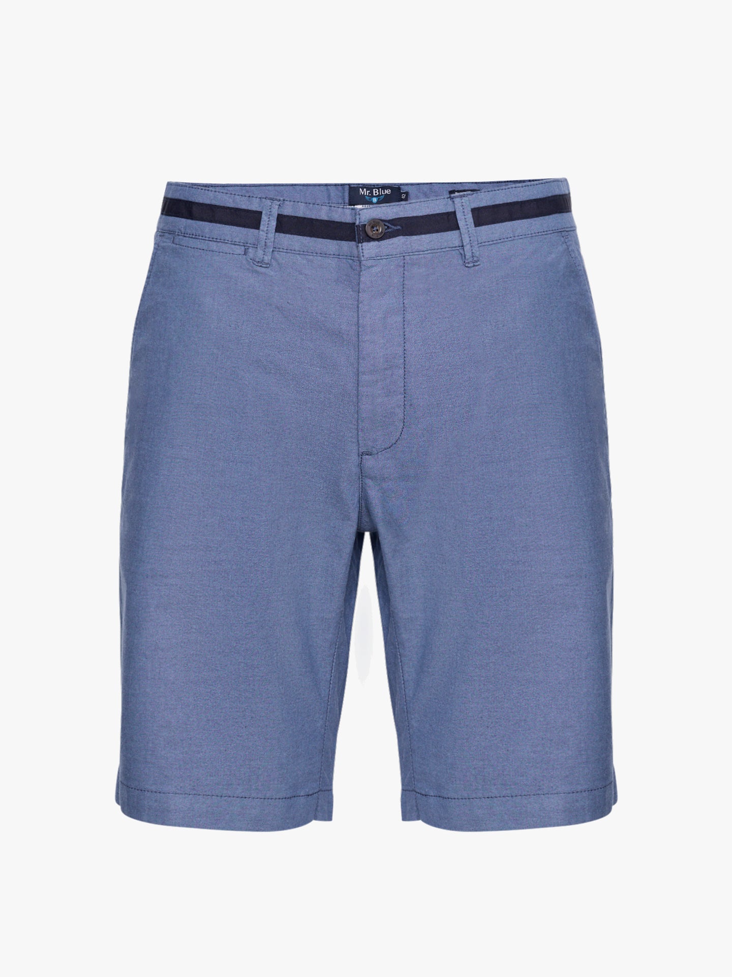 BLUE COTTON BERMUDA REGULAR FIT MR. BLUE
