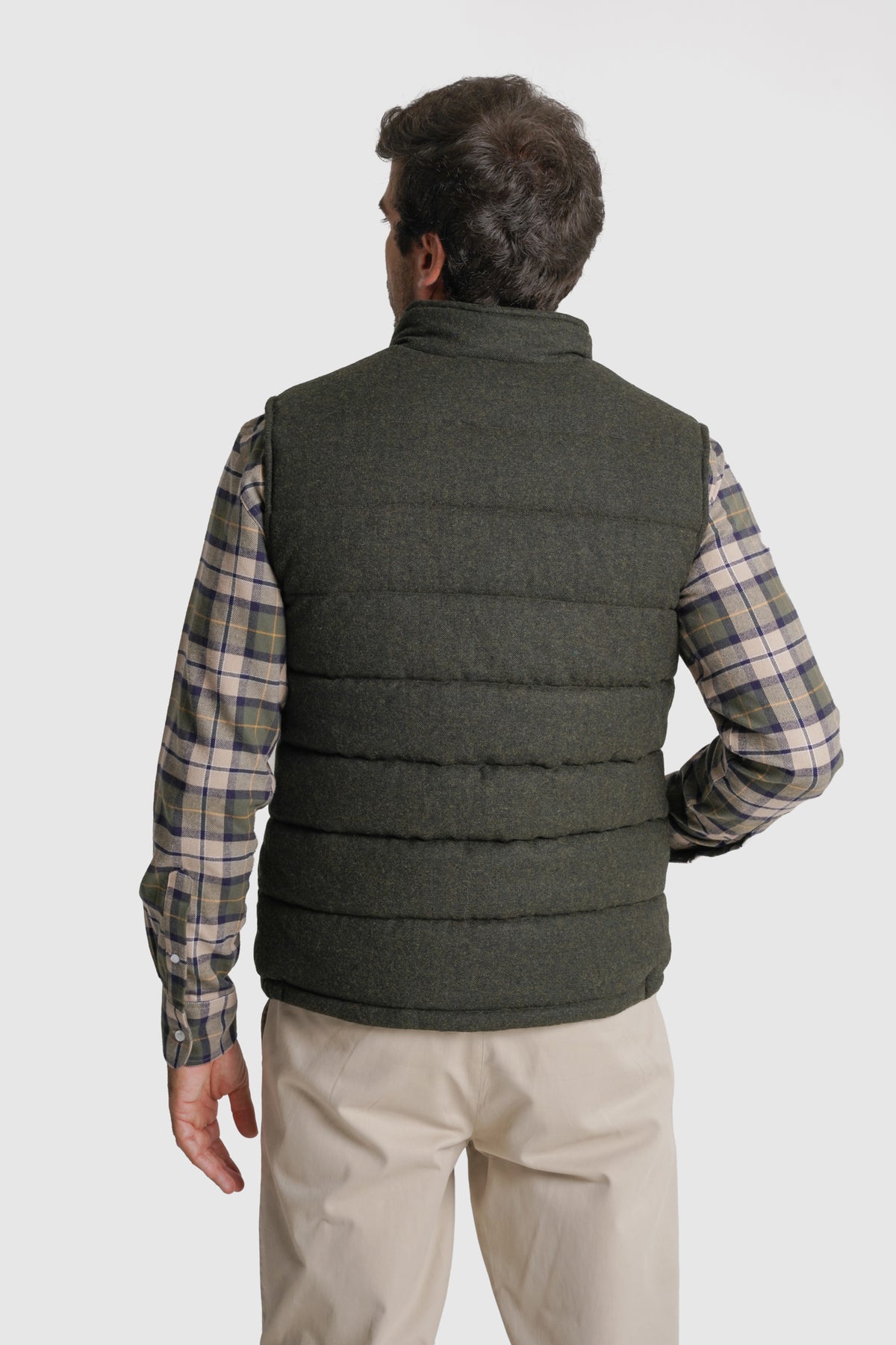 COLETE OUTROS REGULAR FIT VERDE LISO MR. BLUE