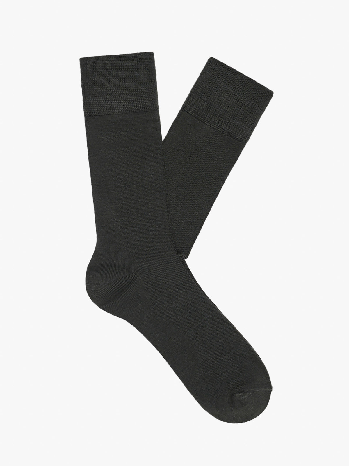 MEIAS BAMBOO REGULAR FIT VERDES LISAS MR. BLUE