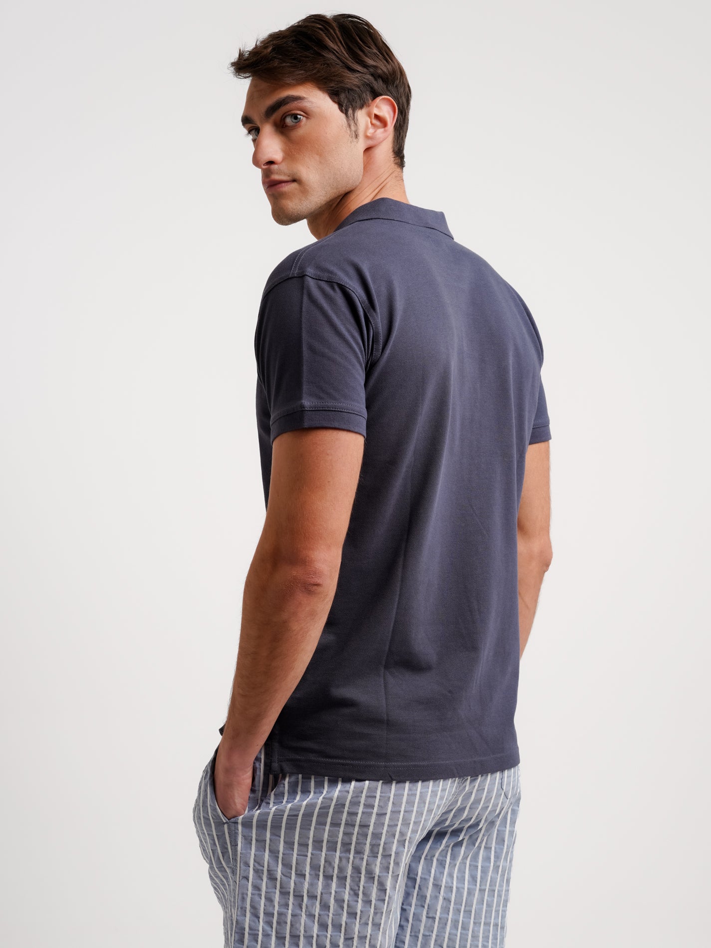 BLUE POLO SHORT SLEEVE REGULAR FIT MR. BLUE