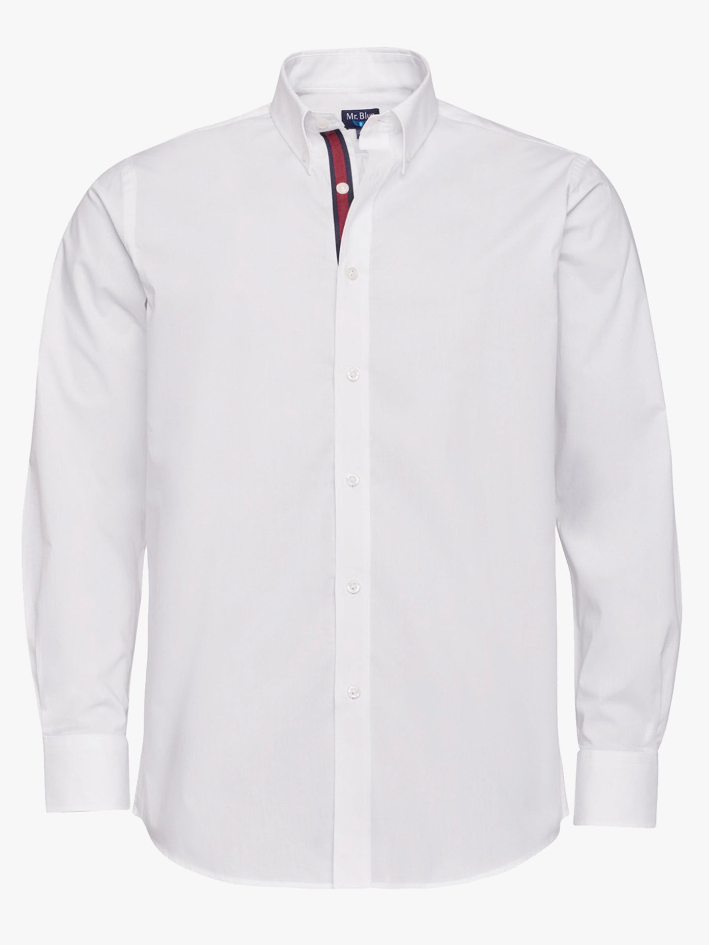 CAMISA MR BLANCA SLIM FIT. AZUL