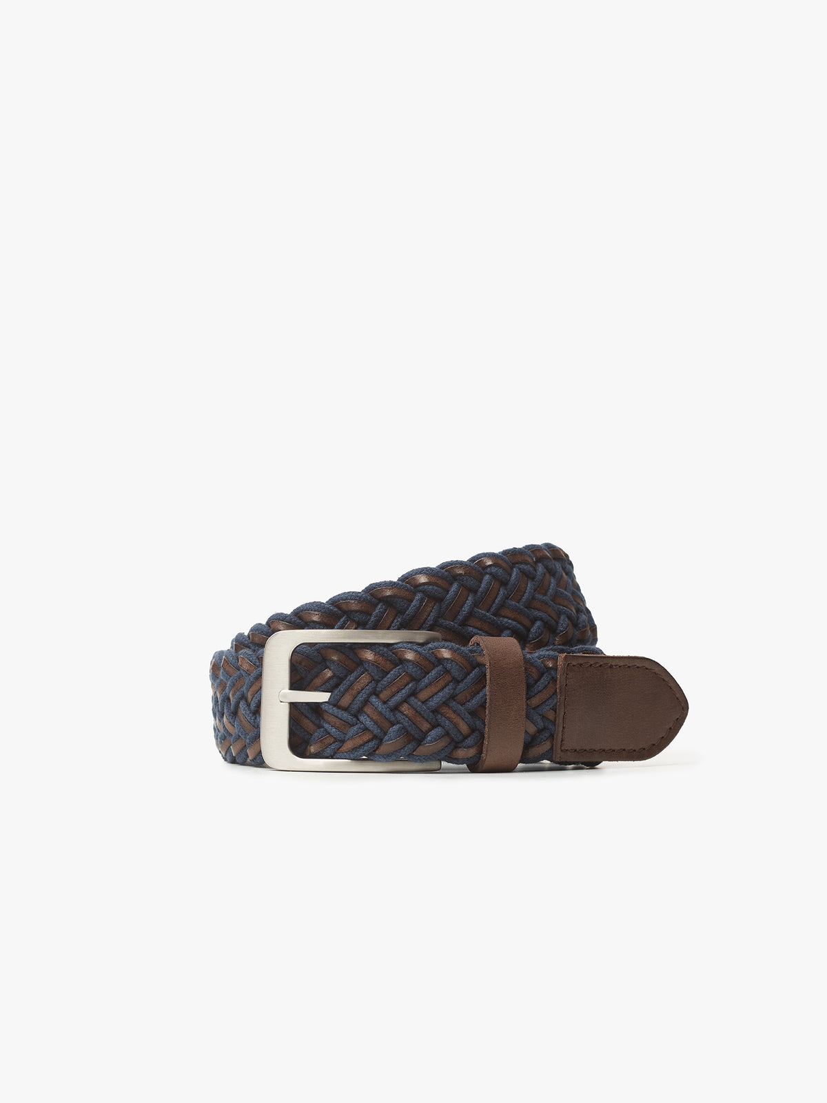 CINTO REGULAR FIT CASTANHO MR. BLUE