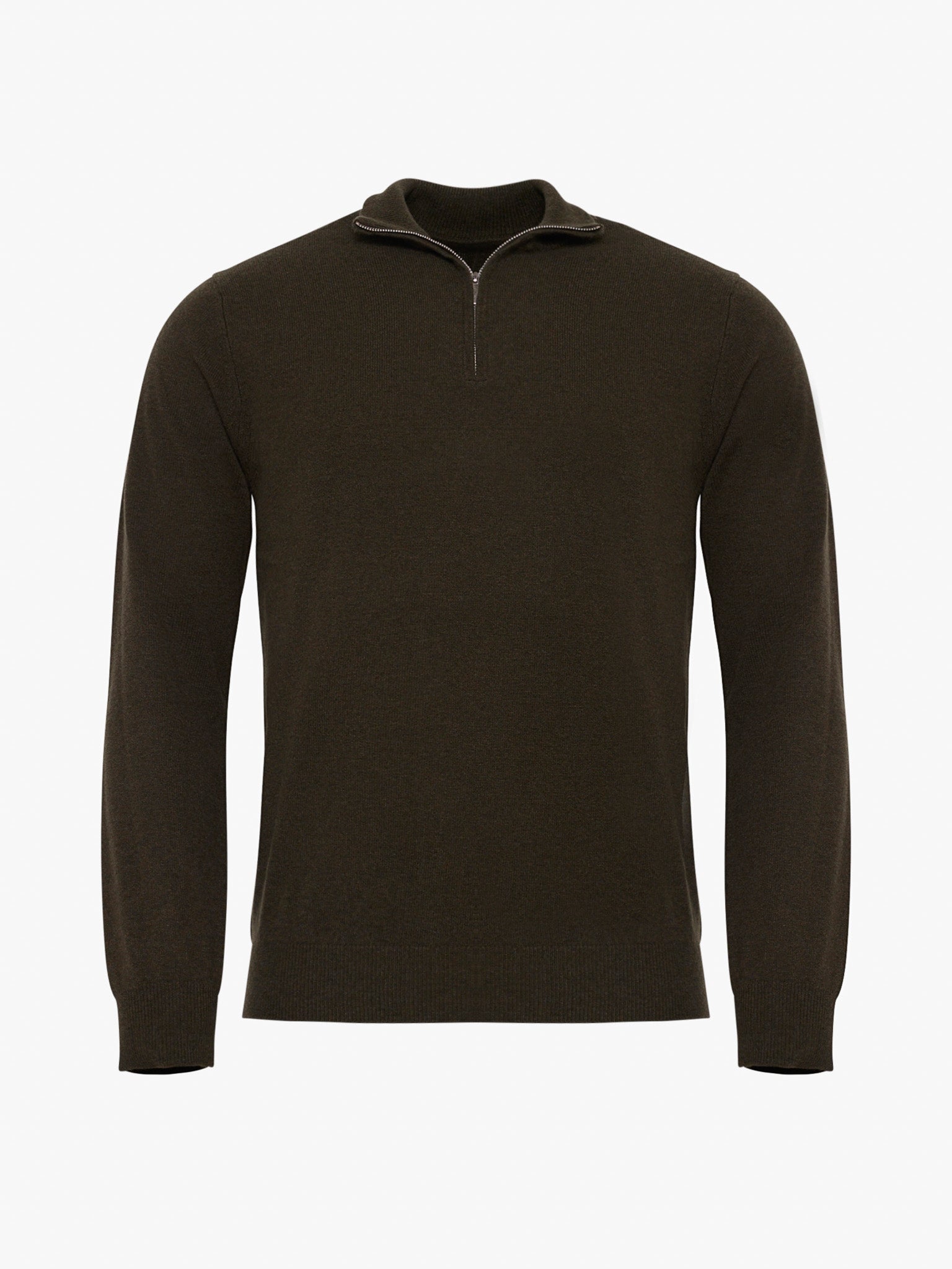 GREEN MERINO WOOL PULLOVER LONG SLEEVE REGULAR FIT MARK BELLUCCI