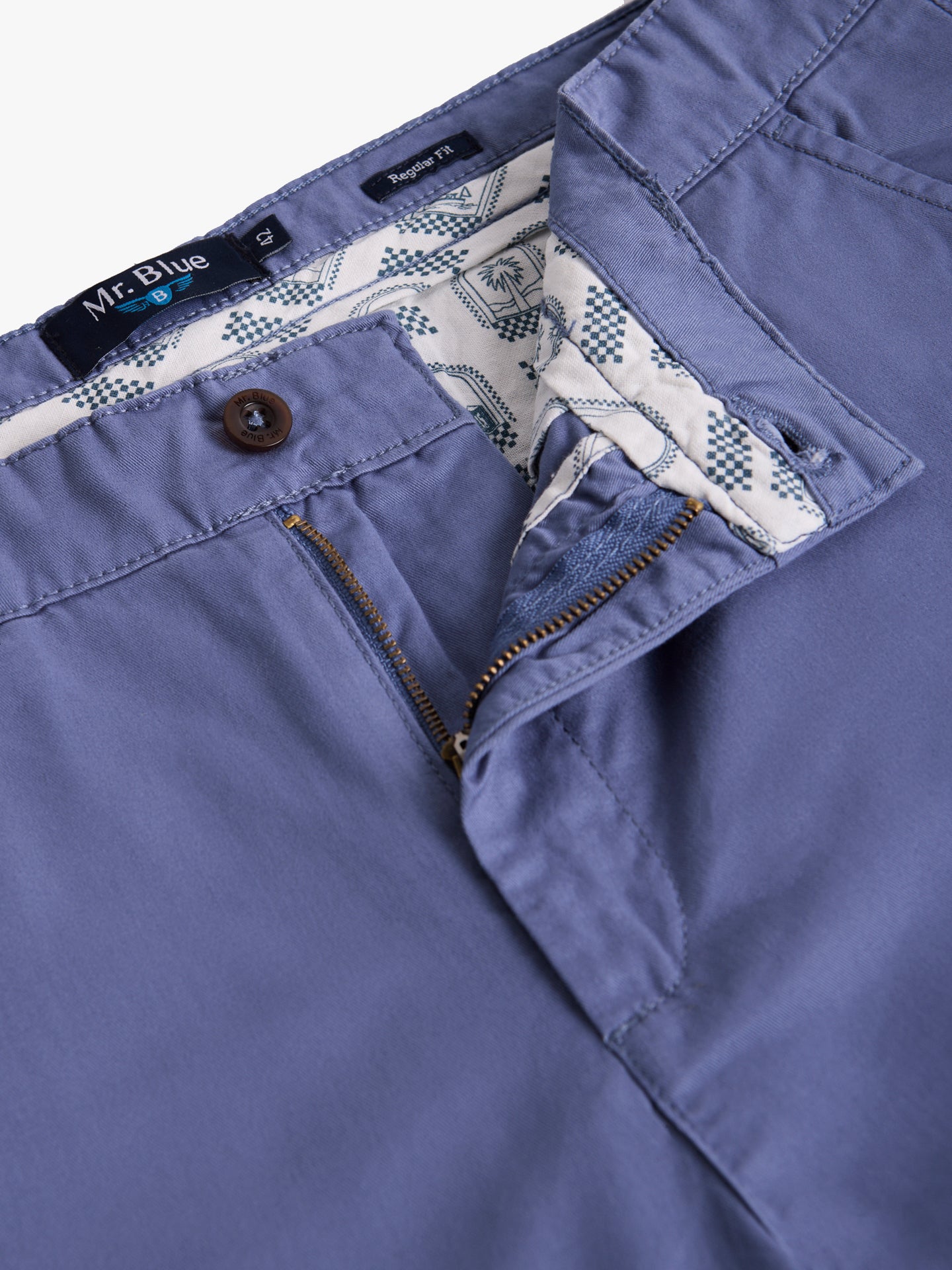 ALGODÓN AZUL REGULAR FIT MR. AZUL