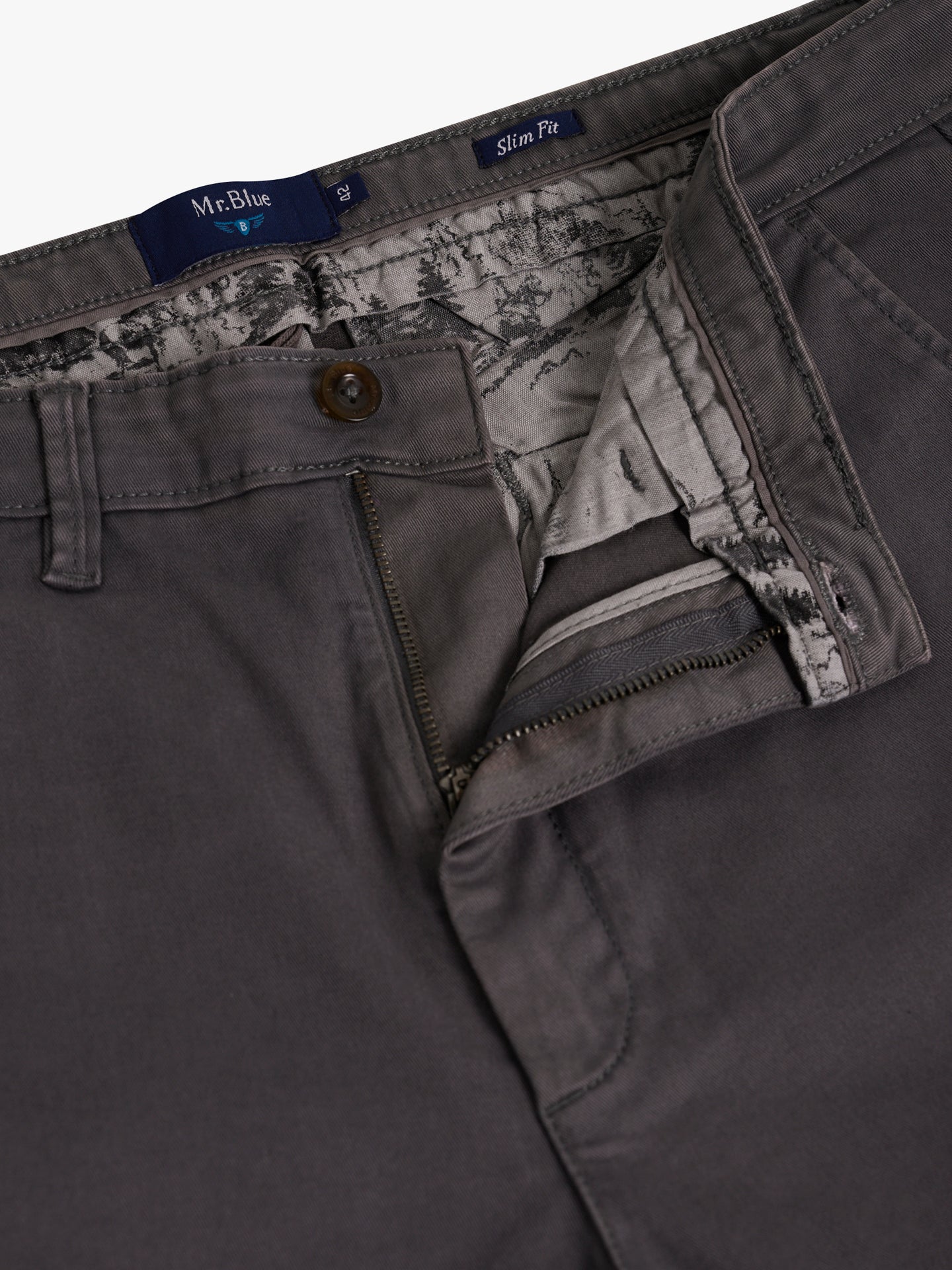 GRIS SLIM FIT MR. AZUL