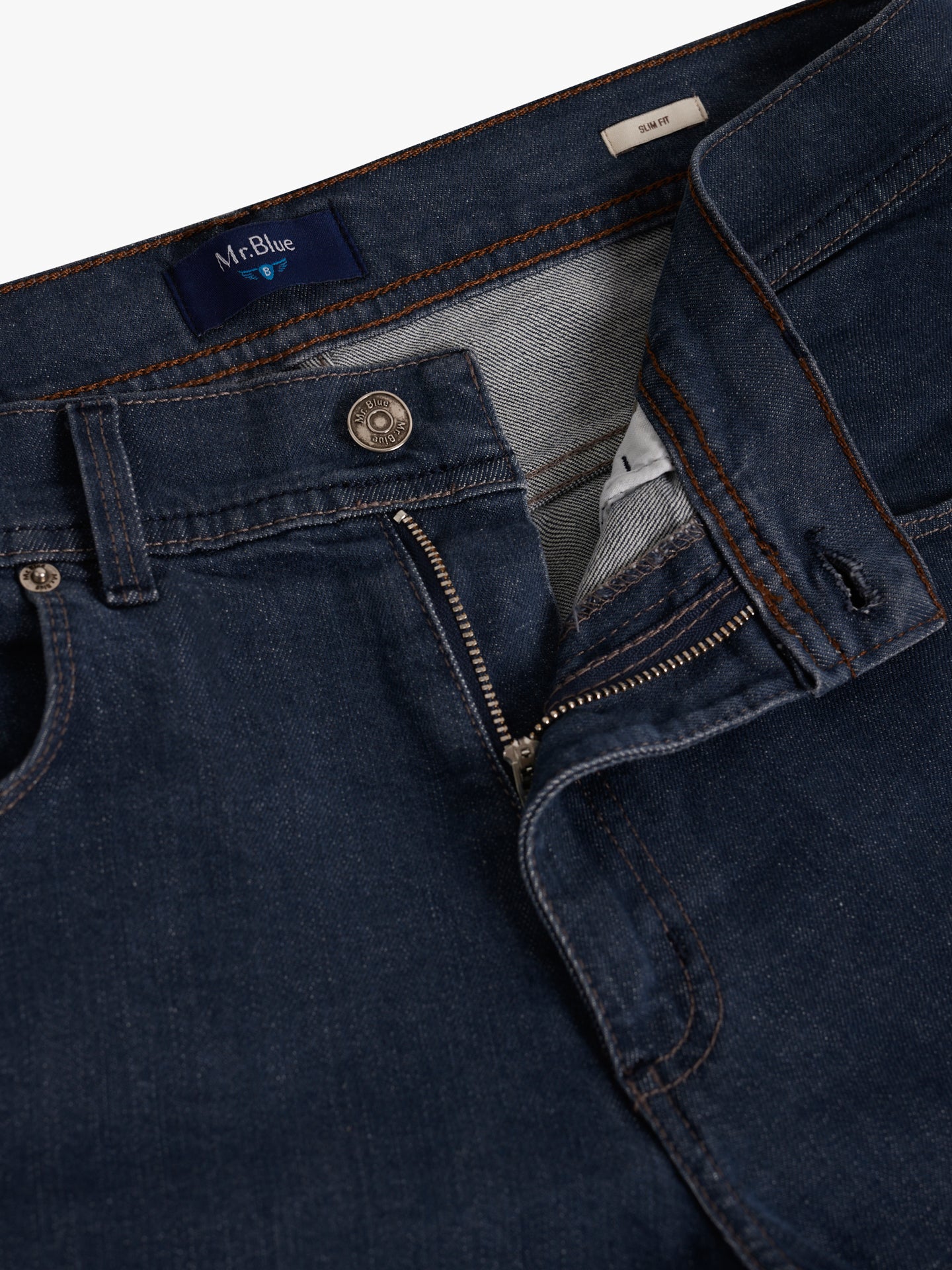 JEANS GRIS SLIM FIT MR. AZUL