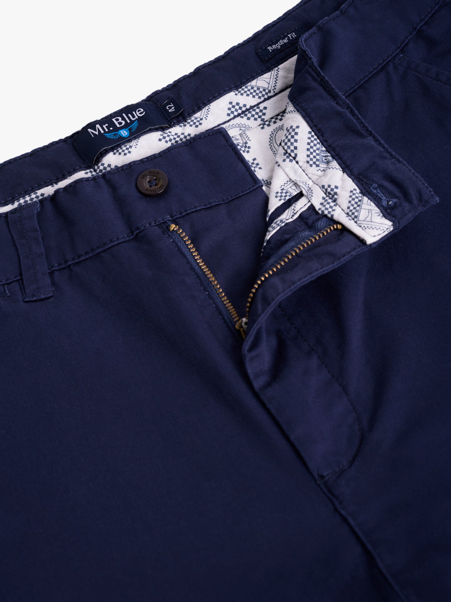 ALGODÓN AZUL REGULAR FIT MR. AZUL