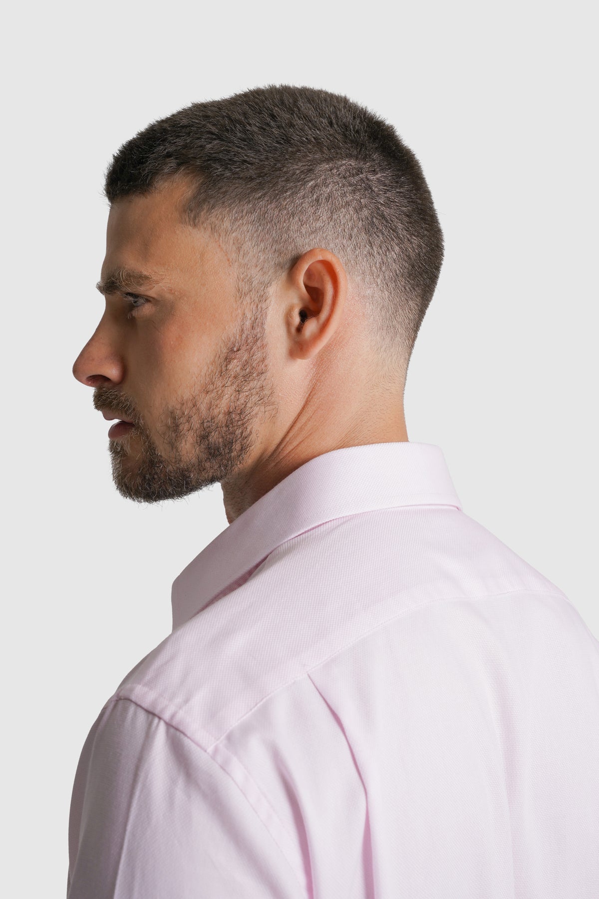 CAMISA DOBBY CLASSIC FIT ROSA LISA MR. BLUE