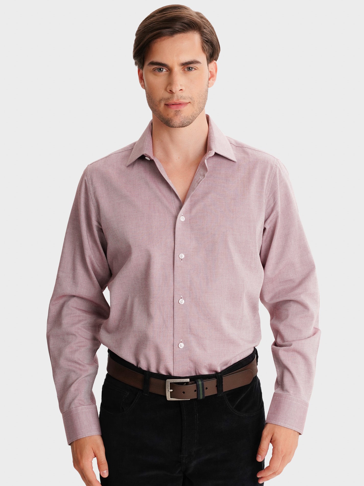 CAMISA MR ROJA SLIM FIT. AZUL