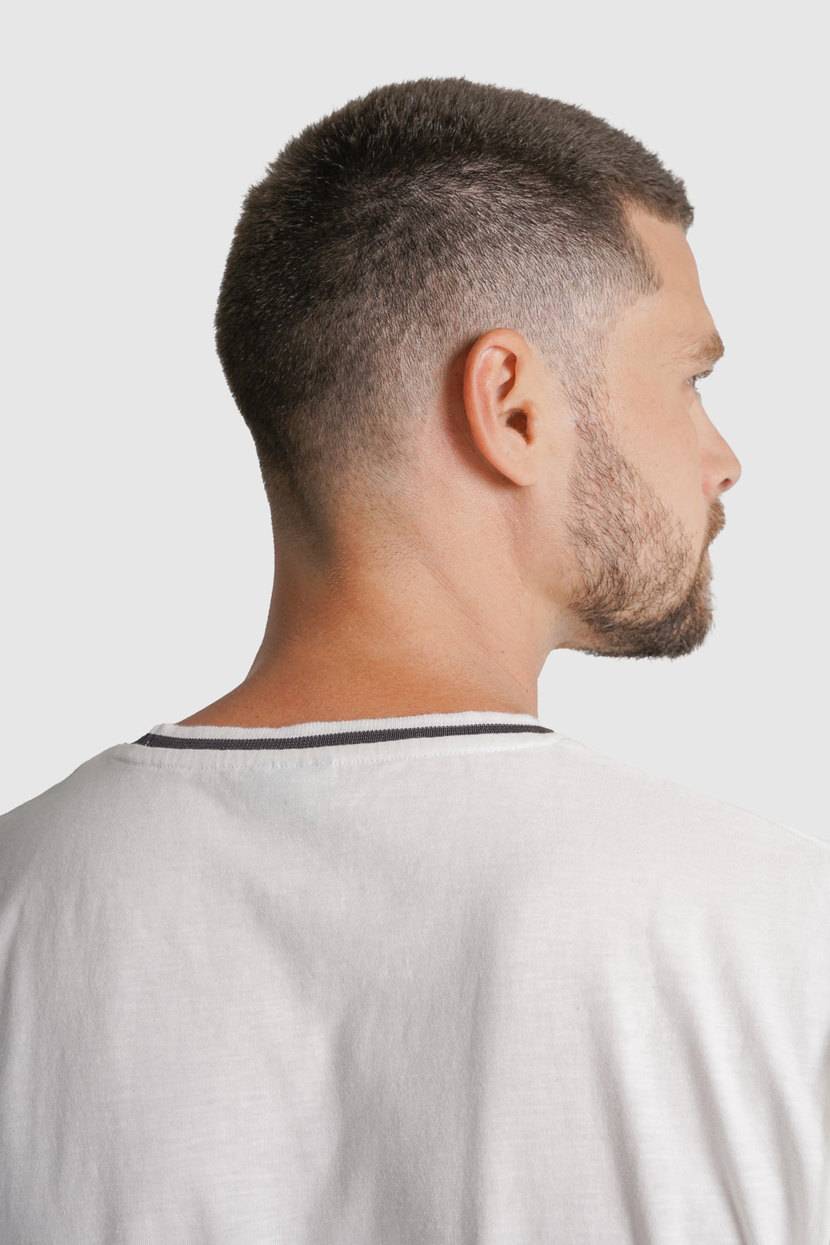 T-SHIRT ALGODÃO CRU LISA MR. BLUE