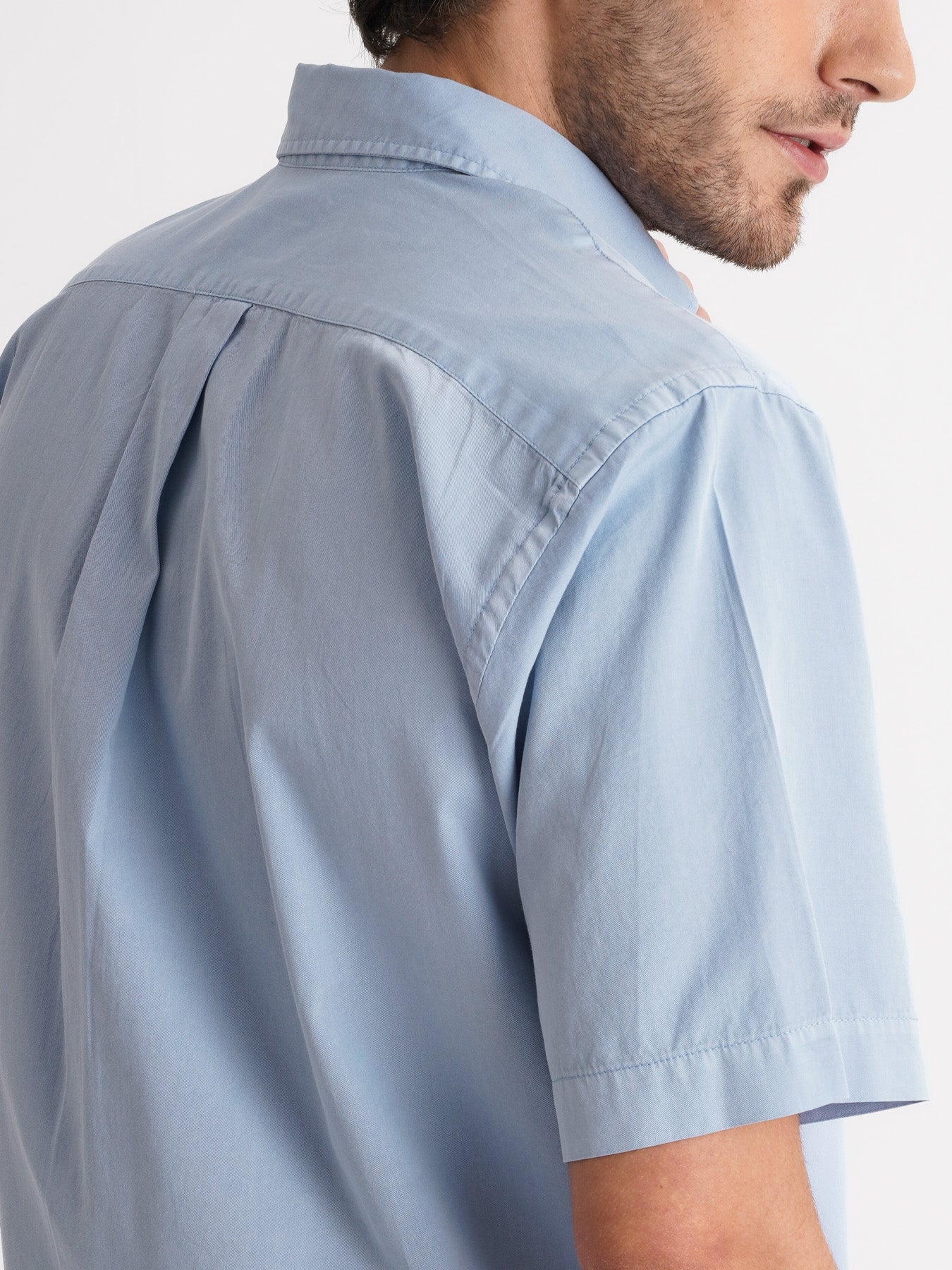 Camisa de sarga de corte estándar de Mr. Blue