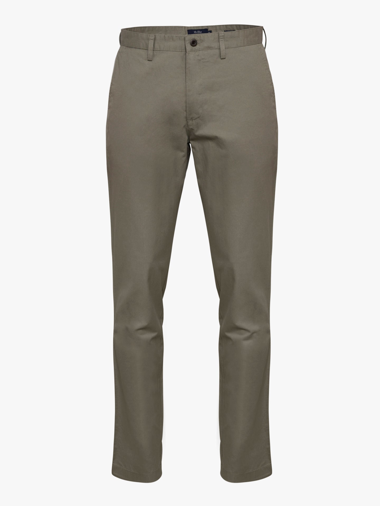 Pantalones chinos de sarga de corte estándar de Mr. Blue