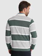 RUGBY ALGODÓN VERDE MANGA LARGA REGULAR FIT MR. AZUL