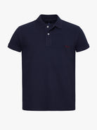 POLO ALGODÓN AZUL MANGA CORTA REGULAR FIT MR. AZUL