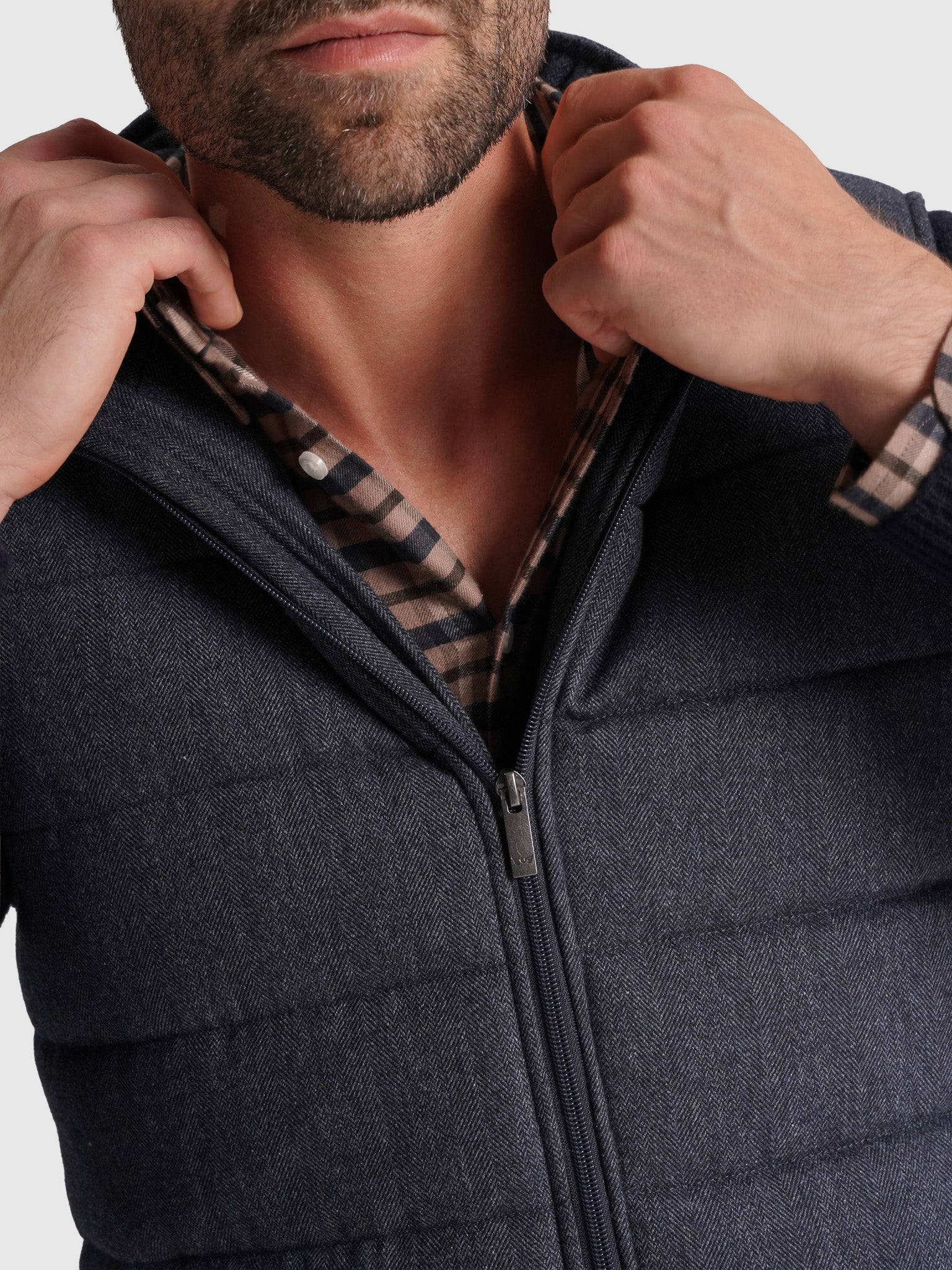 CHAQUETA AZUL REGULAR FIT MR. AZUL