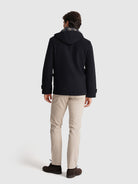 ABRIGO AZUL MANGA LARGA REGULAR FIT MR. AZUL