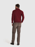 JERSEY DE CASHMERE DE MANGA LARGA REGULAR FIT MR. AZUL