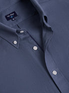 BLUE COTTON SHIRT LONG SLEEVE REGULAR FIT MR. BLUE