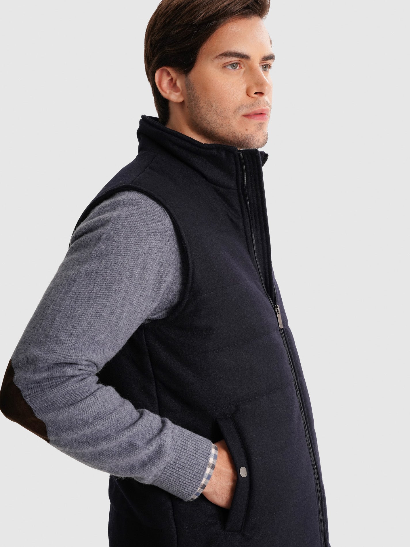 CHAQUETA AZUL REGULAR FIT MR. AZUL