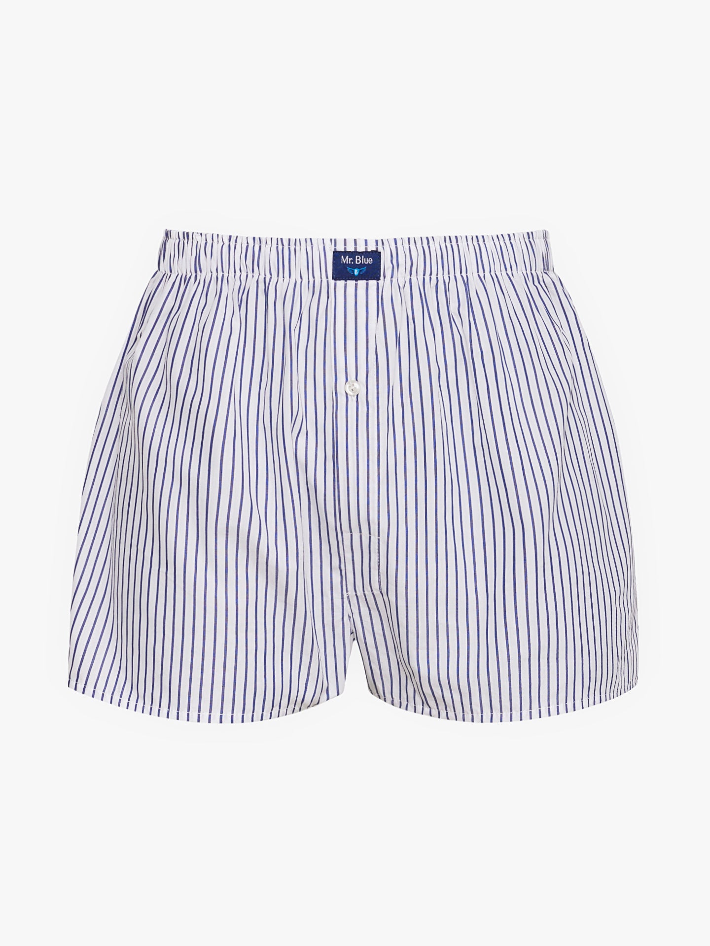 BOXER BLANCO CLASSIC FIT MR. AZUL