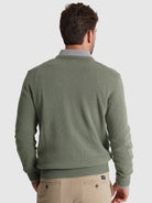 JERSEY DE LANA VERDE MANGA LARGA REGULAR FIT MR. AZUL