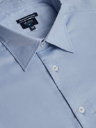 CAMISA DE ALGODÓN AZUL MANGA LARGA CLASSIC FIT MR. AZUL