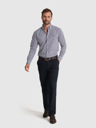 BLUE COTTON SHIRT LONG SLEEVE REGULAR FIT MR. BLUE