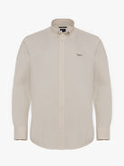 CAMISA ALGODÓN BLANCA MANGA LARGA REGULAR FIT MR. AZUL