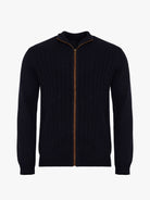 PULLOVER LÃ AZUL MANGA COMPRIDA REGULAR FIT MR. BLUE