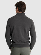 JERSEY DE LANA GRIS MANGA LARGA REGULAR FIT MR. AZUL
