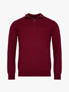 PULLOVER CAXEMIRA BORDEAUX COM COTOVELEIRA REGULAR FIT MR. BLUE