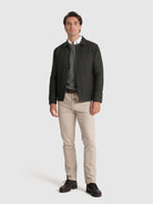 CHAQUETA VERDE REGULAR FIT MR. AZUL