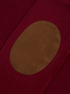 PULLOVER CAXEMIRA BORDEAUX COM COTOVELEIRA REGULAR FIT MR. BLUE