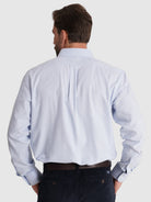 BLUE FLANNEL SHIRT LONG SLEEVE REGULAR FIT MR. BLUE