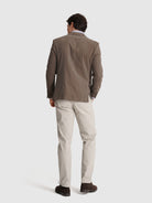 AMERICANA REGULAR FIT MARRÓN MR. AZUL