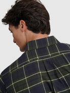 BLUE FLANNEL SHIRT LONG SLEEVE REGULAR FIT MR. BLUE