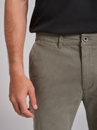 BERMUDA DE ALGODÓN VERDE REGULAR FIT MR. AZUL
