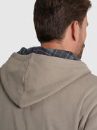 SUDADERA DE ALGODÓN VERDE MANGA LARGA REGULAR FIT MR. AZUL