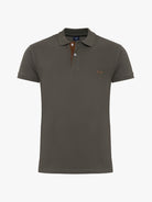 POLO ALGODÓN VERDE MANGA CORTA REGULAR FIT MR. AZUL