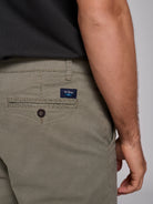 BERMUDA DE ALGODÓN VERDE REGULAR FIT MR. AZUL