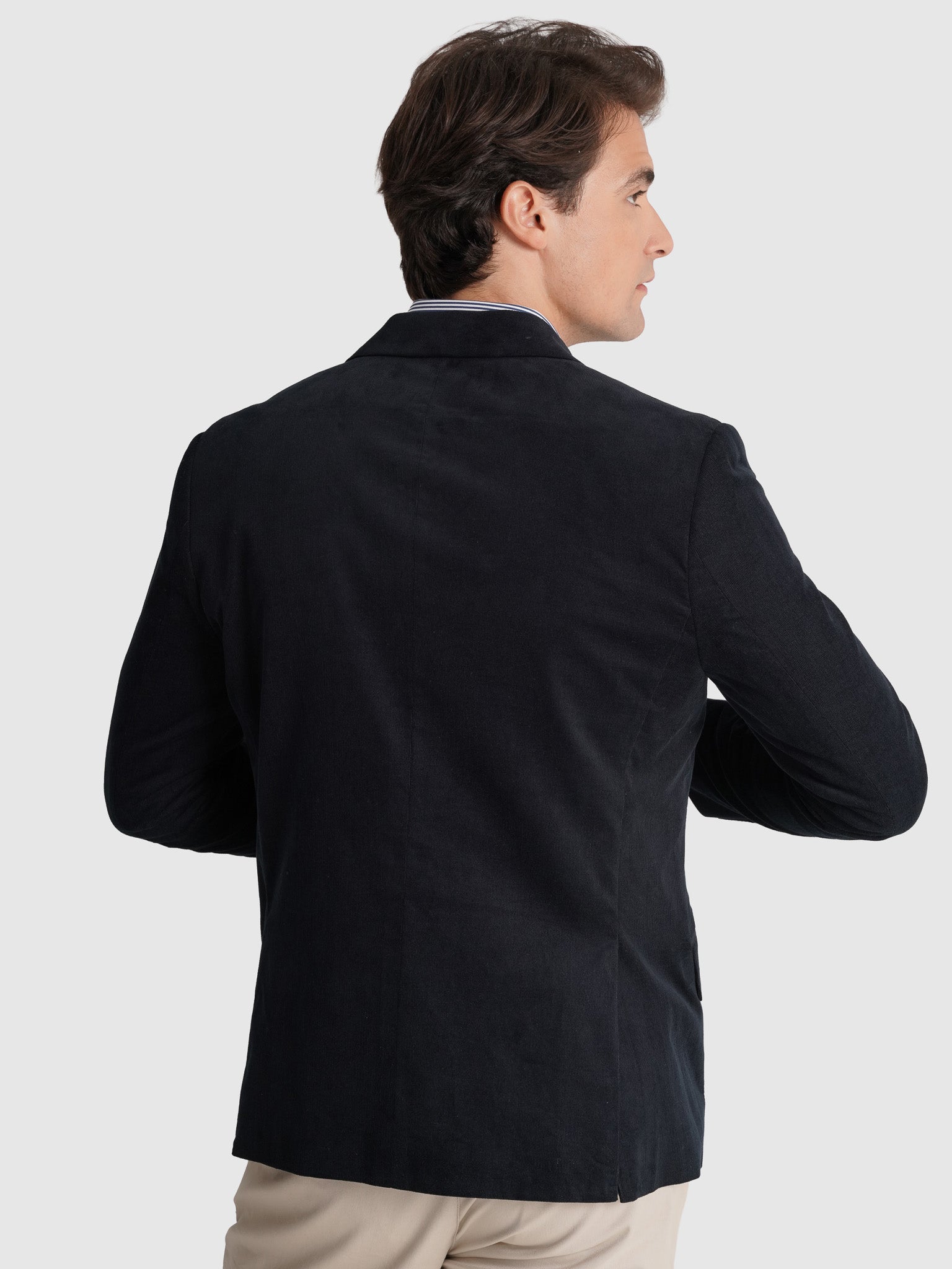 AMERICANA ALGODÓN AZUL MANGA LARGA REGULAR FIT MR. AZUL