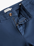 BLUE REGULAR FIT TROUSERS MARK BELLUCCI