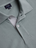 POLO VERDE MANGA CORTA REGULAR FIT MR. AZUL