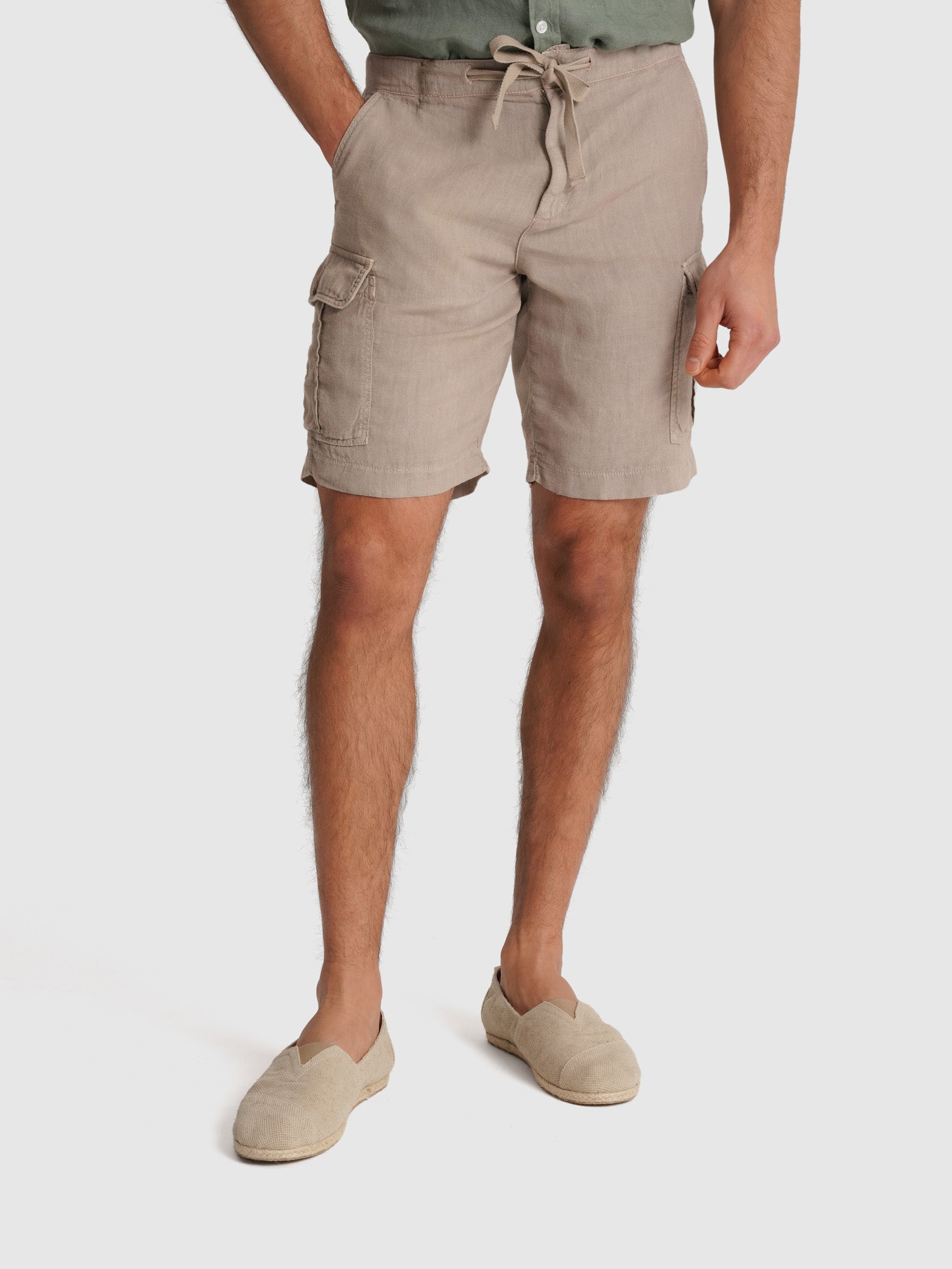 BERMUDA BEGES CLASSIC FIT MARK BELLUCCI