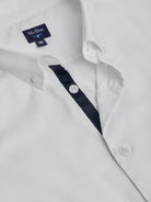 CAMISA MR BLANCA SLIM FIT. AZUL