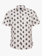 Camisa Regular Fit Lino Gris Mr. Blue